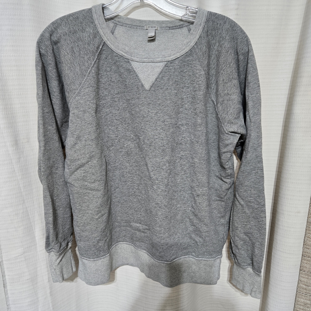 J. Crew Gray Crewneck Sweatshirt